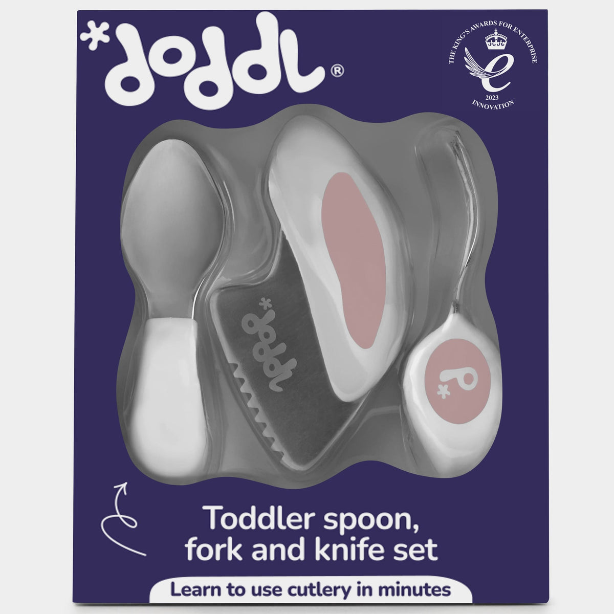 doddl Cutlery Set Fork Spoon & Knife