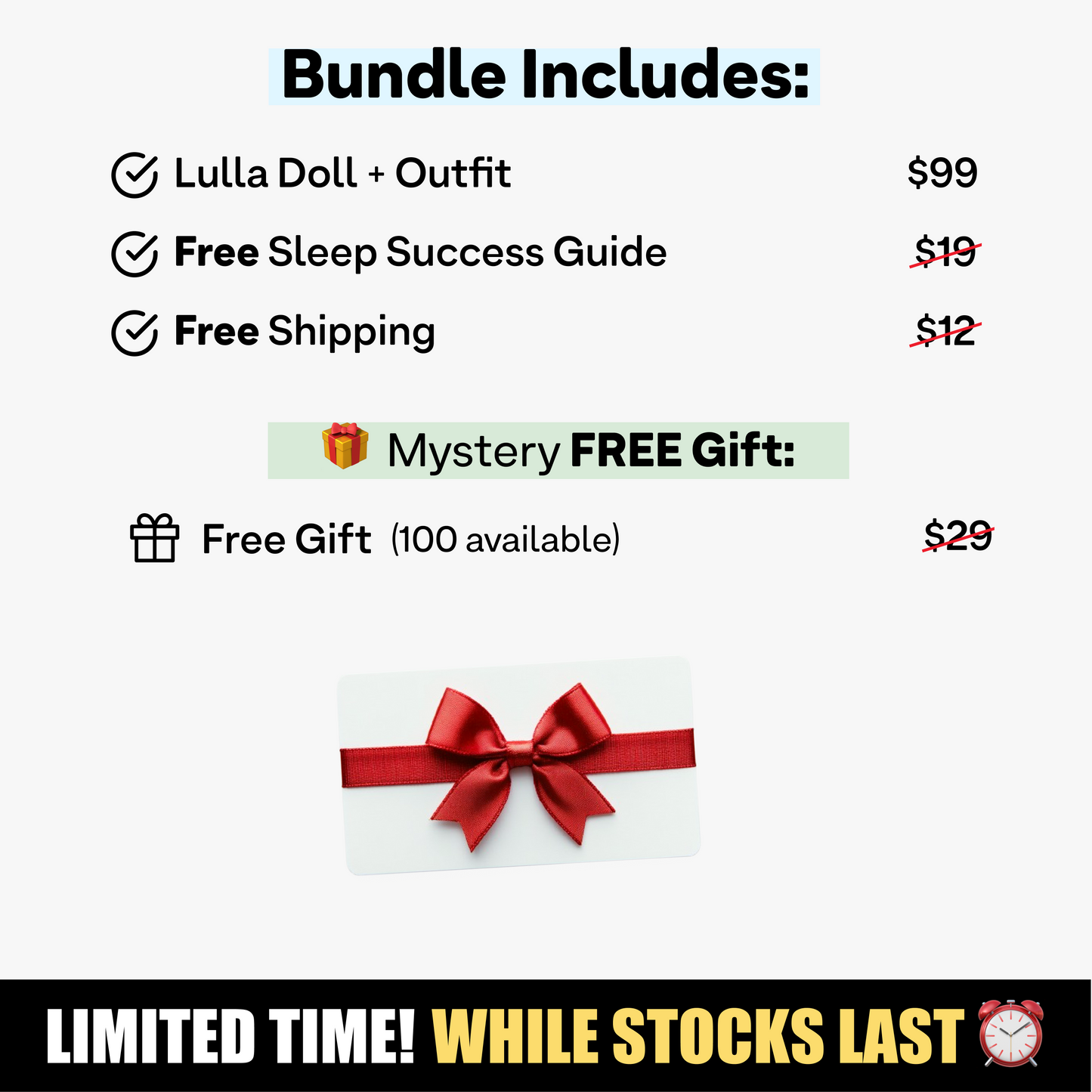 Sleepy Baby Bundle + FREE Gift
