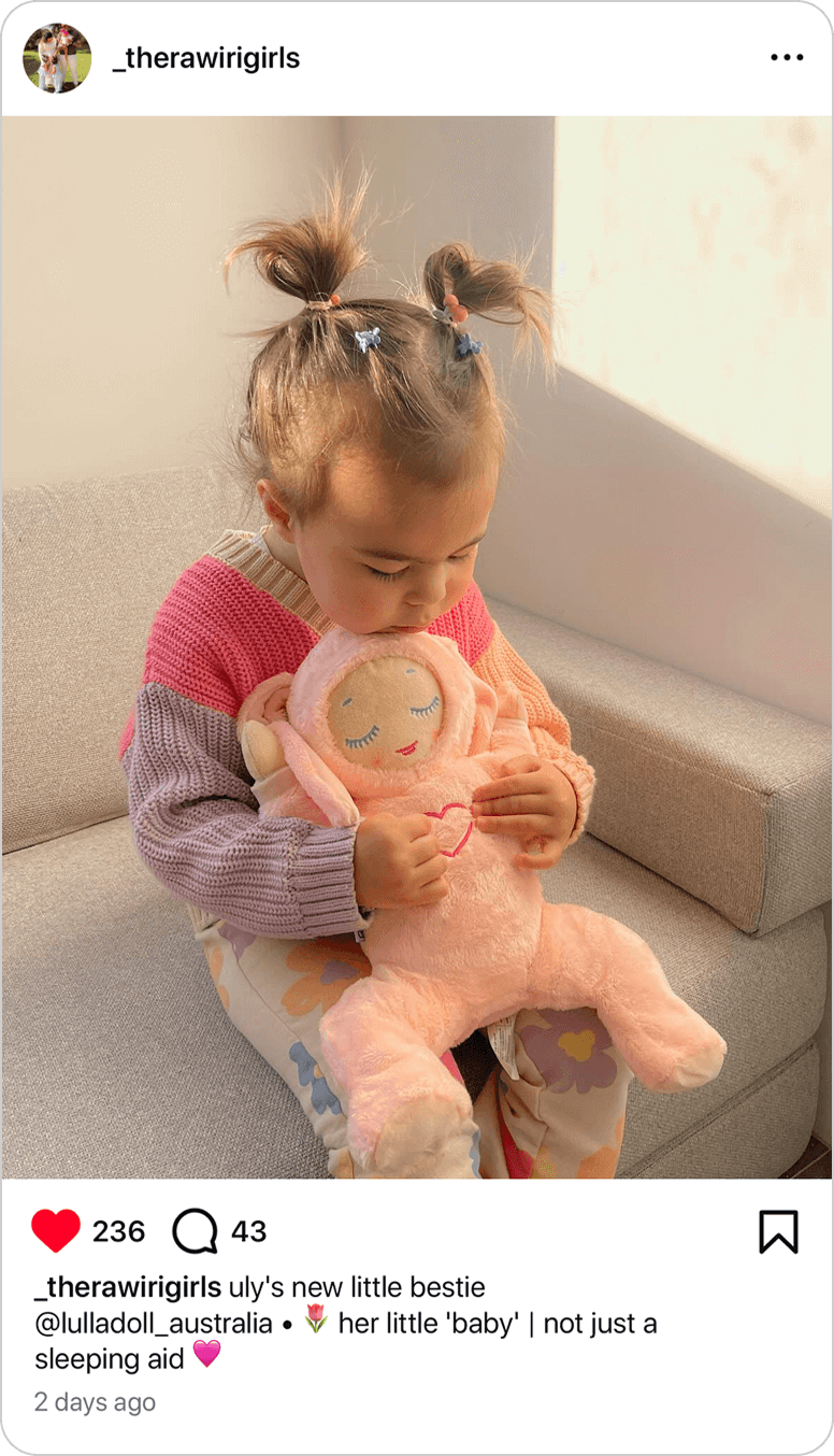 Lulla Hug Lulla Doll Australia