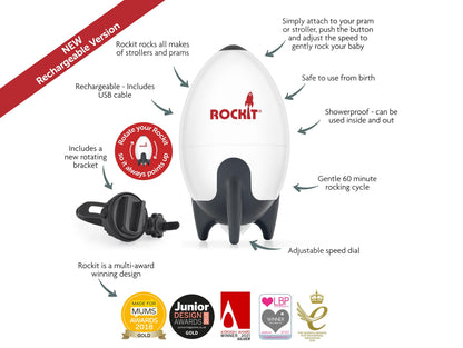The Rockit Stoller Rocker Rechargeable