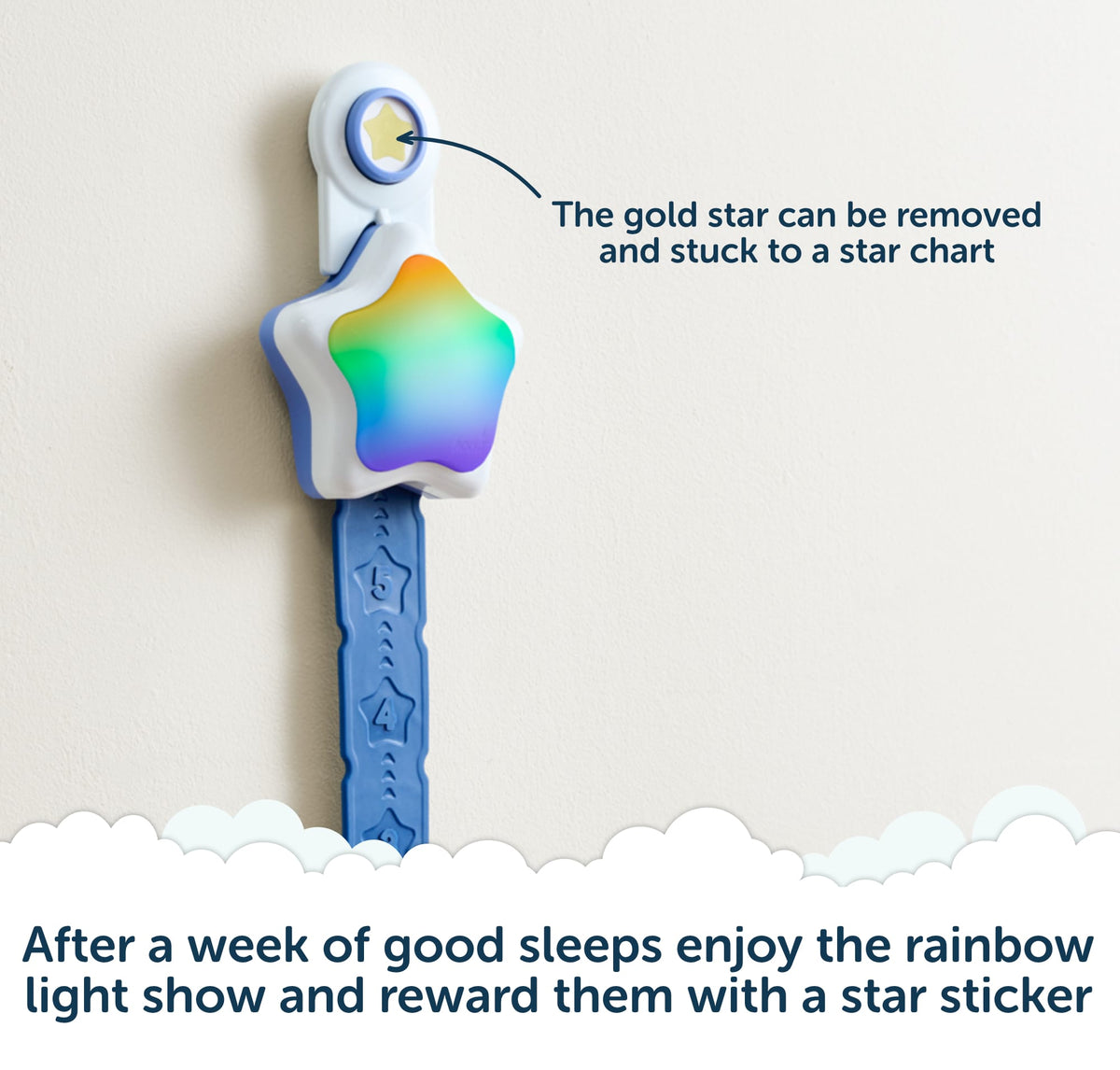 Rockit Rising Star Sleep Training Clock