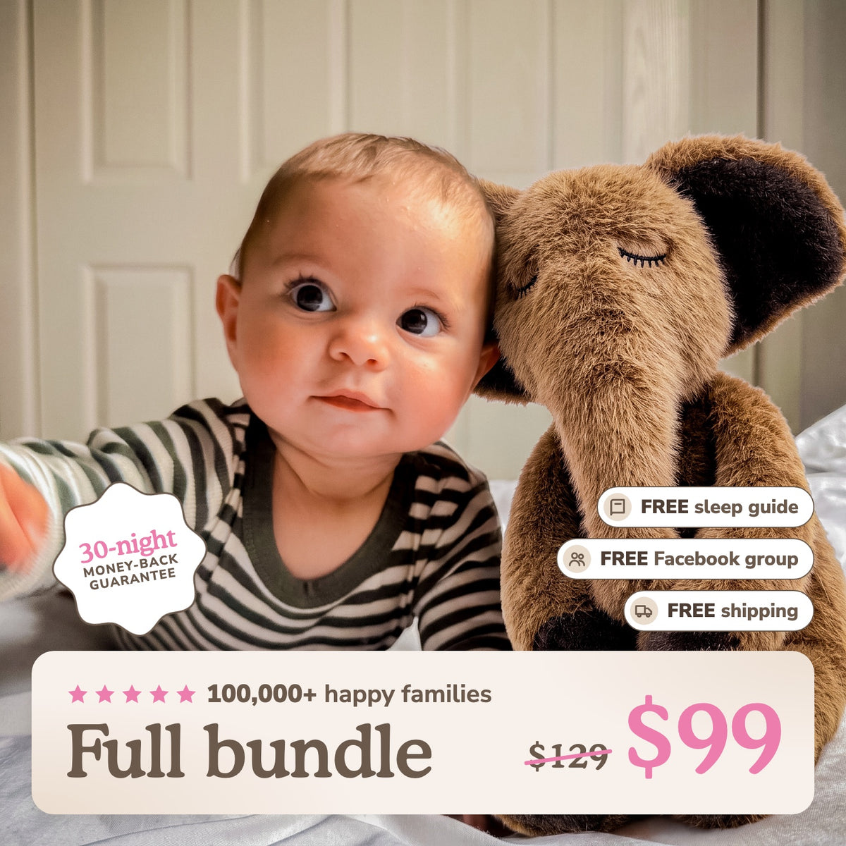 Sleepy Elephant Bundle