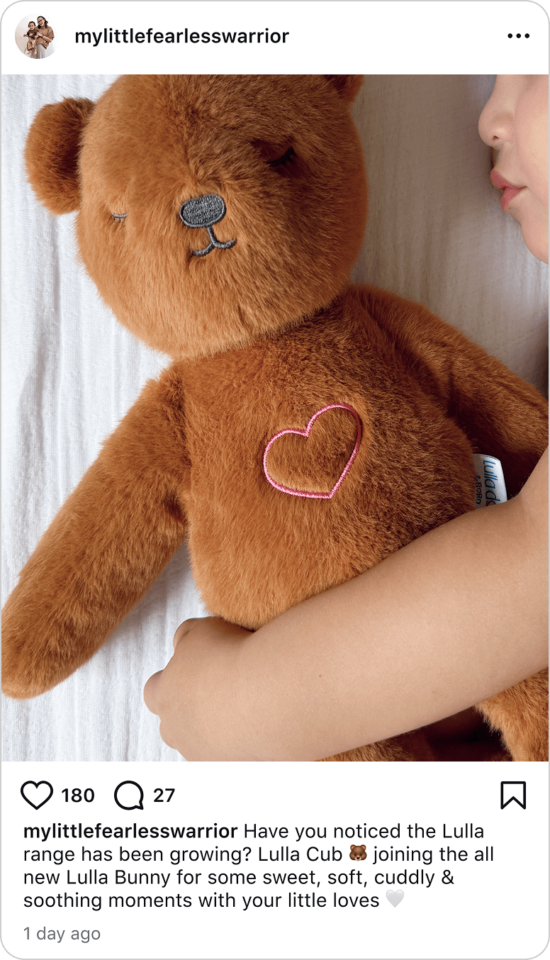 Lulla Hug Lulla Doll Australia