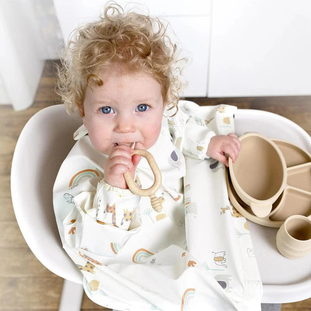 BIBaDO Baby Weaning Coverall Bib